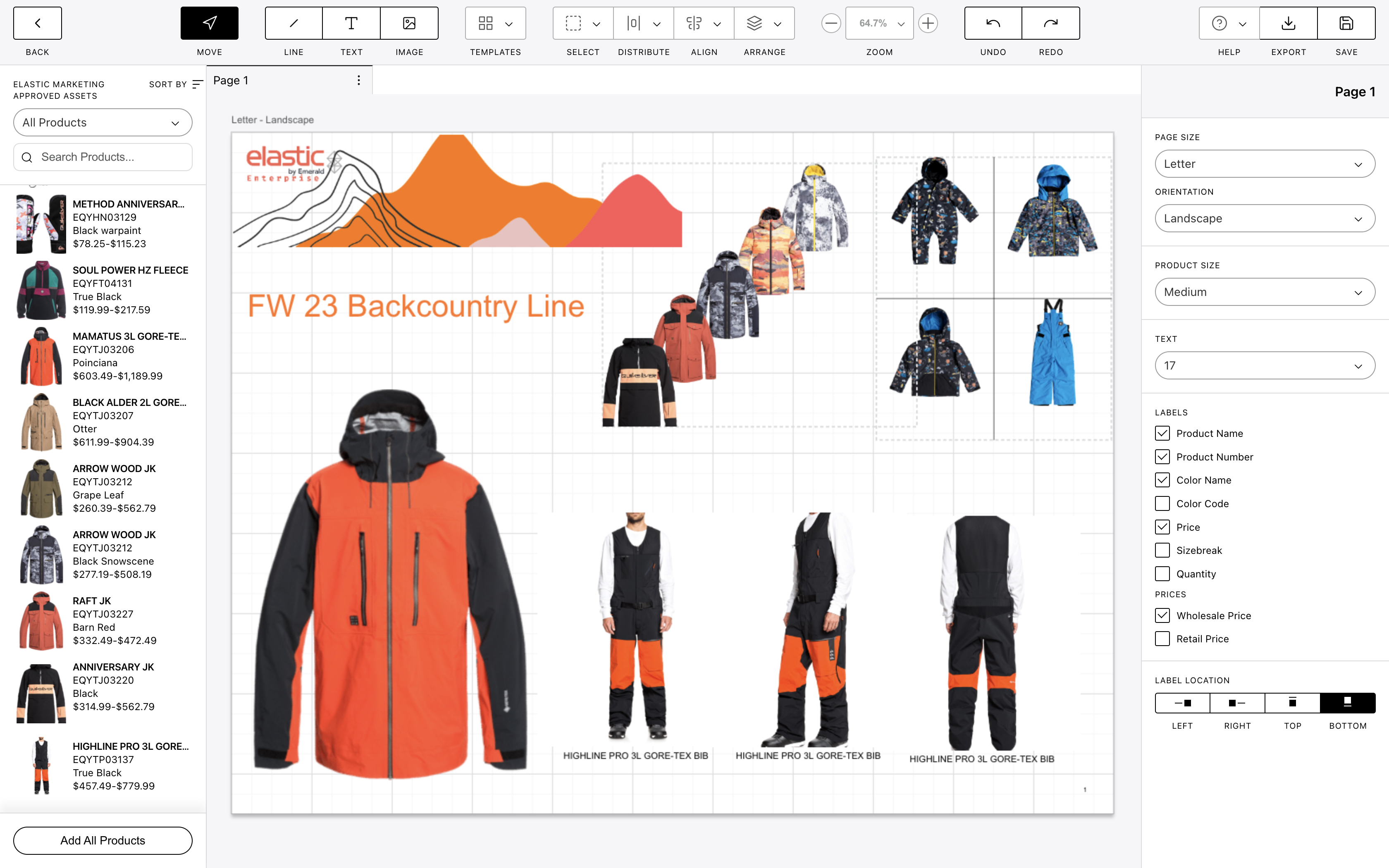 screenshot of Elastic Suite